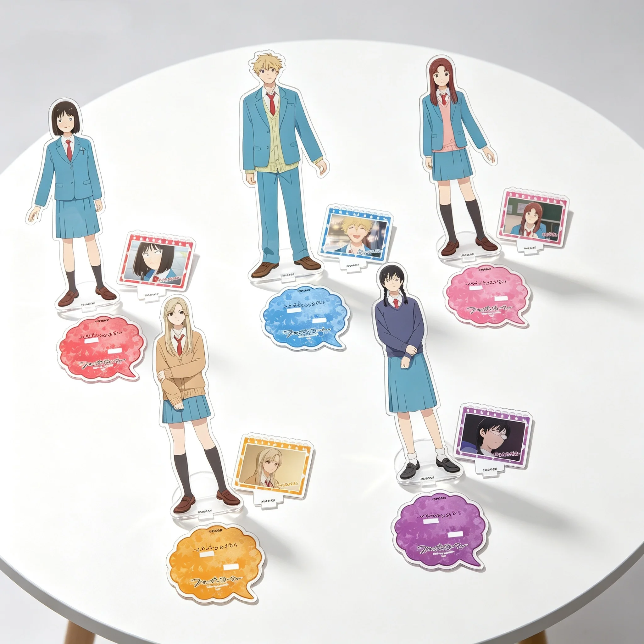 Anime Skip and Loafer Sōsuke Shima Human-shaped Acrylic Stand Model Plate Keychains Desktop Ornament