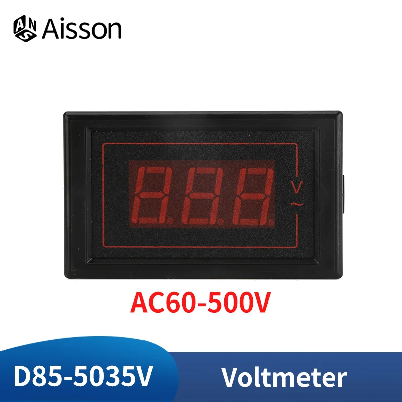 D85-5035VA AC 60-500V 100A Digital Voltammeter Voltmeter Ammeter LED Dual Gauge Volt Current Meter Voltage Amp Tester with Shunt