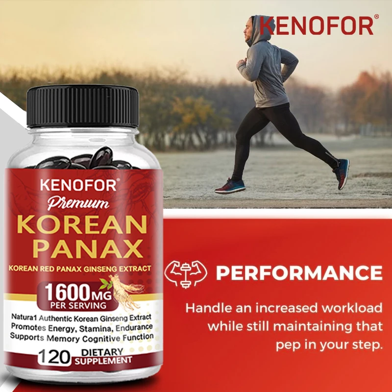 Kenofor Natural Plant Root Extract - Vitality, Endurance, Strength, Non-GMO, Dietary Supplement