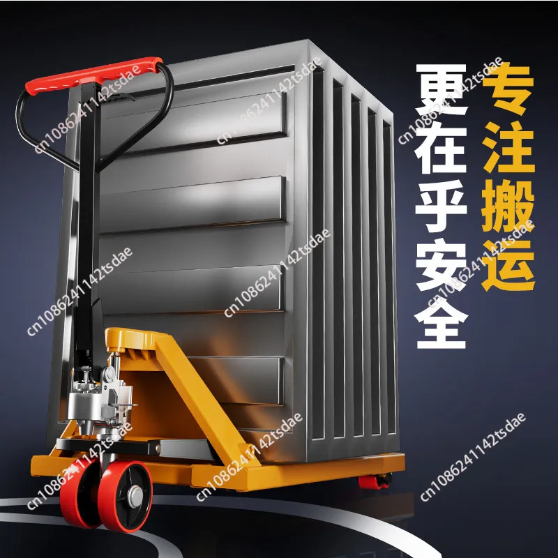 Forklift Manual hydraulic truck Forklift pallet loading truck Hydraulic trolley trailer