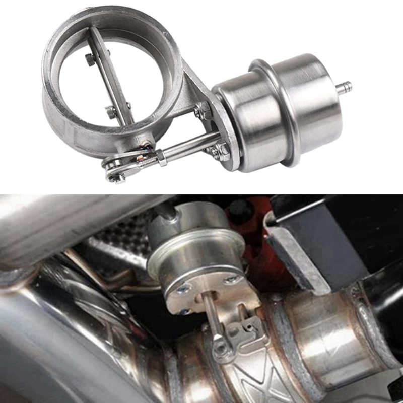 1 Piece Automotive Exhaust Control Valve Boost Vacuum Activated Exhaust Shutter Opening Pressure Car Modification Parts