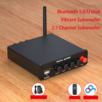Bluetooth 5.0 audiophile mini amplifier U disk high power 2.1 digital HIFI home amplifier subwoofer M-503C