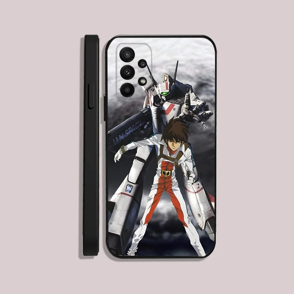 R-Robotech Macross   Phone Case For Samsung S24,23,22,30,21,10,9,Ultra,Plus,Lite,FE,5G Black Soft Case