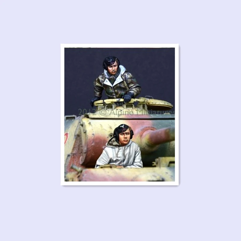 1/35 model kit resin kit Panther Crew Set (2 Figures)