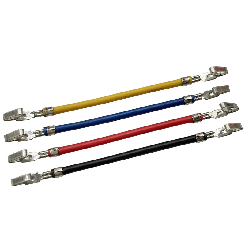 100PCS CH3.96 Pitch Electronic Terminal Wire Single/Double Head 5.08 Universal 1015 22AWG Color Connection Harness 10/20/30/40CM