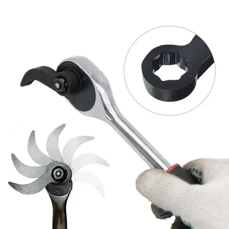 Tool Crowbar Adapter Head 3/8 Inch Drive Ratchet Or Open End Wrench Suitable For Your Toolbox DIYTools Axle Shaft Removal