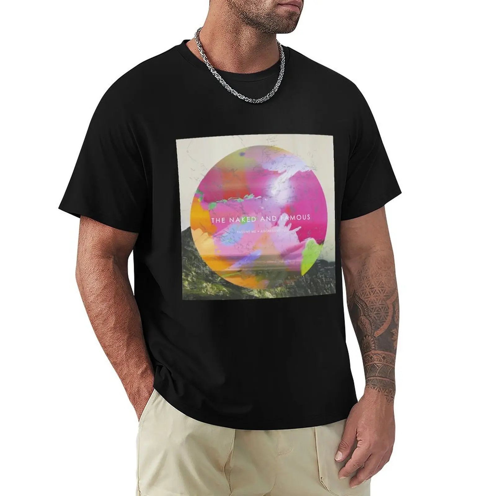 The naked and famous passive me aggressive you T-Shirt Plus Size All Match Tee Shirt