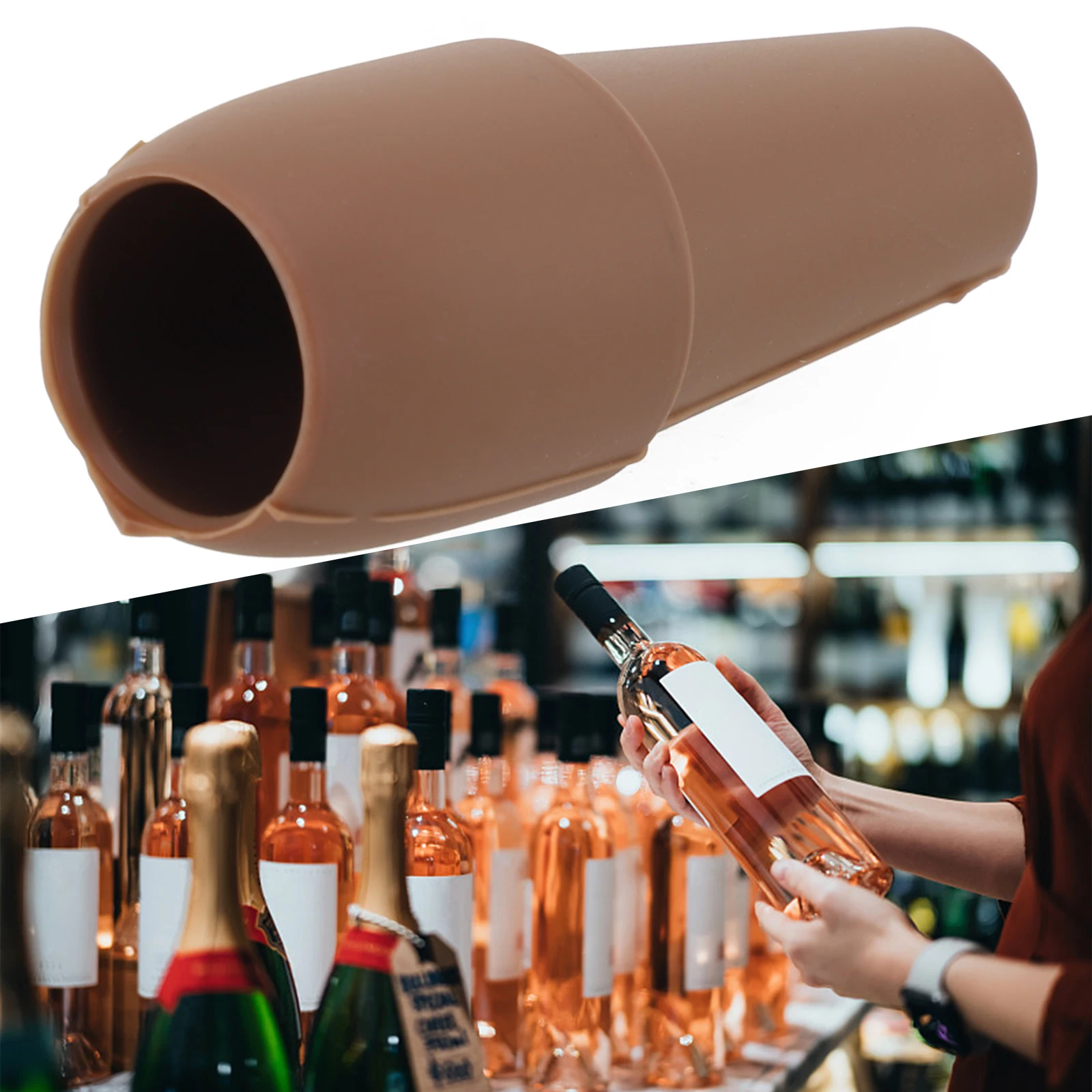 PCS Bottle S Flavor Practical Wine Bottles Wine Lover Reusable Sparkling Wine Bottle Stopper Wine Stoppers Air Tight Seal