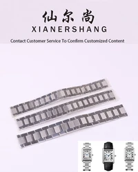 XIANERSHANG Custom C-ARTIER TANK Original Watchbands 16MM 17.5MM 20MM 20.5MM 22.7MM 23MM Stainless Steel Strap Butterfly Buckle