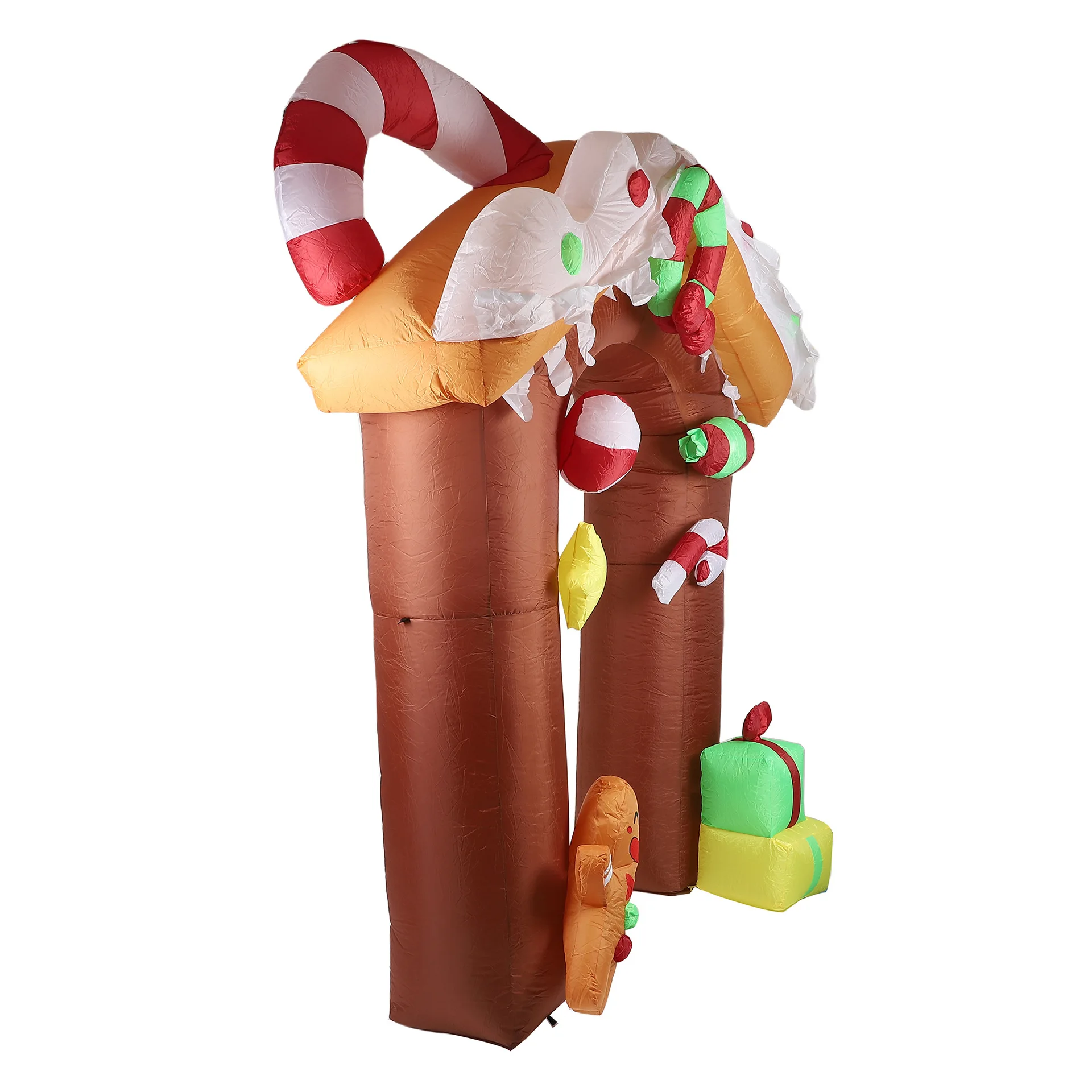 Cross-border 2.5m gingerbread man arch combination Christmas air model