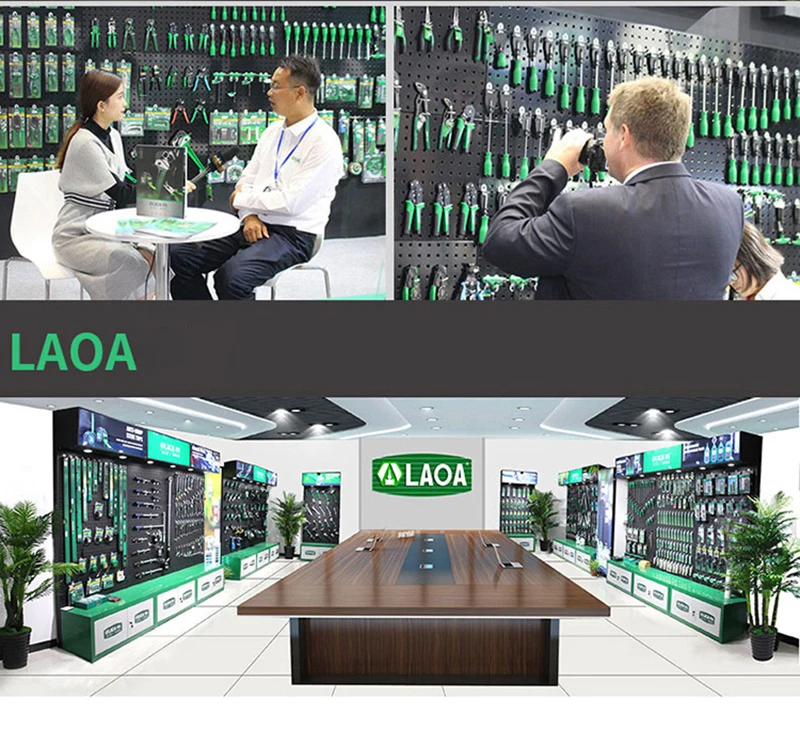 LAOA Professionelle Multifunktions-Drahtzange aus Chrom-Vanadium-Stahl, Spitzzange und Diagonalzange für die Elektroindustrie – Detail 21