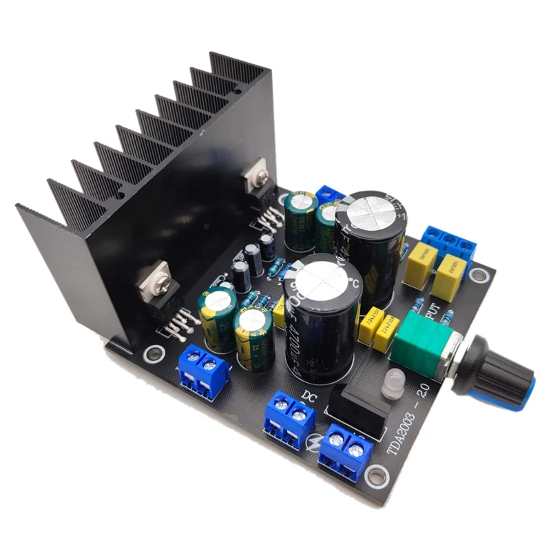 

Power Amplifier Board TDA2003 Power Amplifier With Switch Small And Medium Power 2.0 2-Channel Stereo