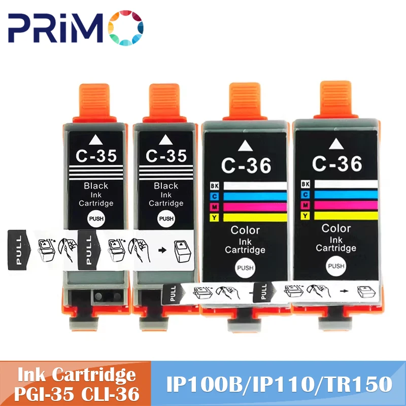 PGI-35 CLI-36 PGI35 CLI36Ink Cartridge for Canon Pixma IP100 IP110 IP100B MINI260 MINO320 TR150