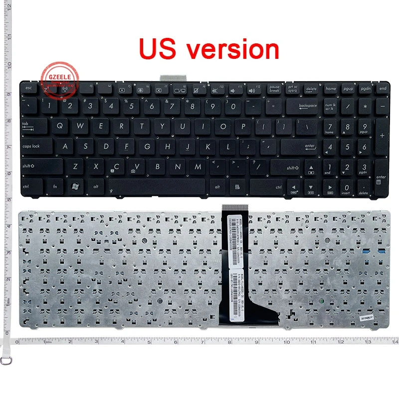 US/RU New Laptop keyboard FOR Asus U52 U52F U53 U53F U53Jc U53S U56 U56E V111462DS1