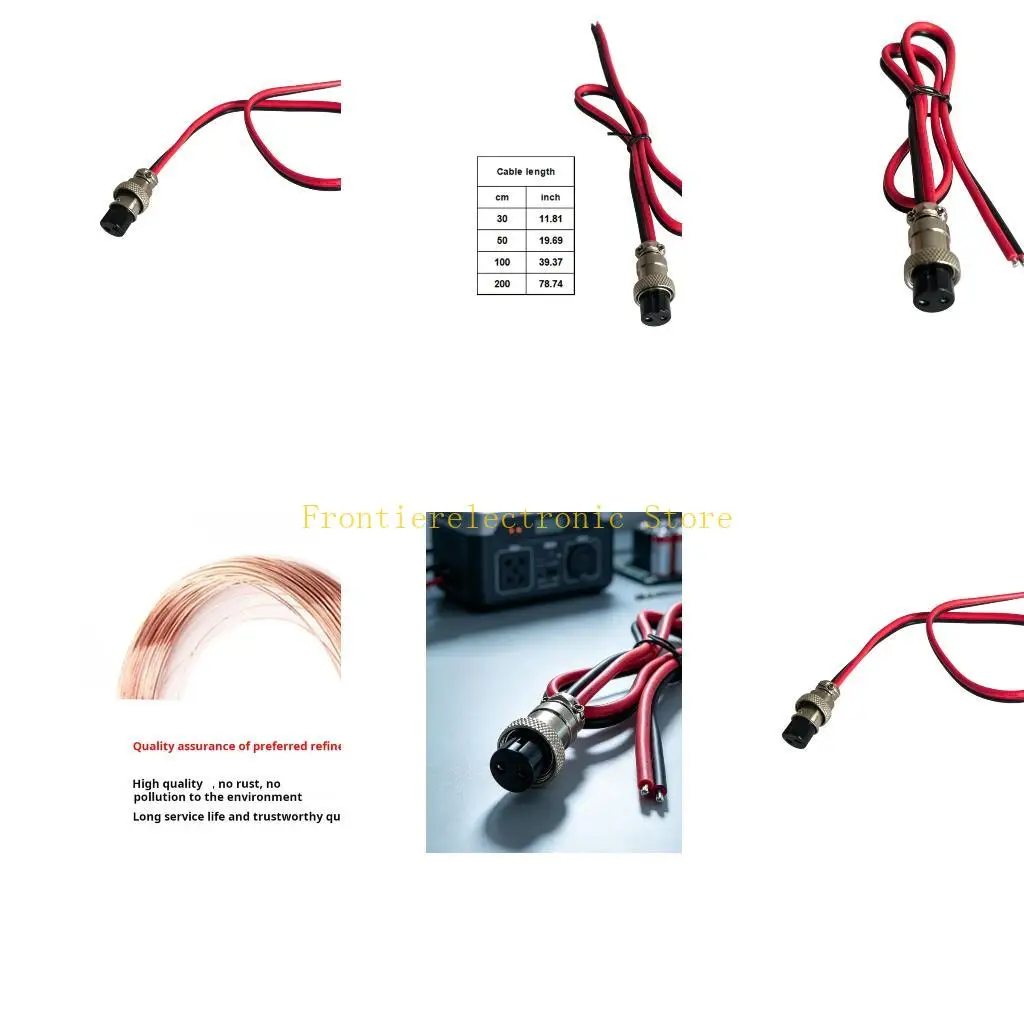 G8DB Open End GX16 Female Wire Cable for Equipment Repair Wiring Tasks