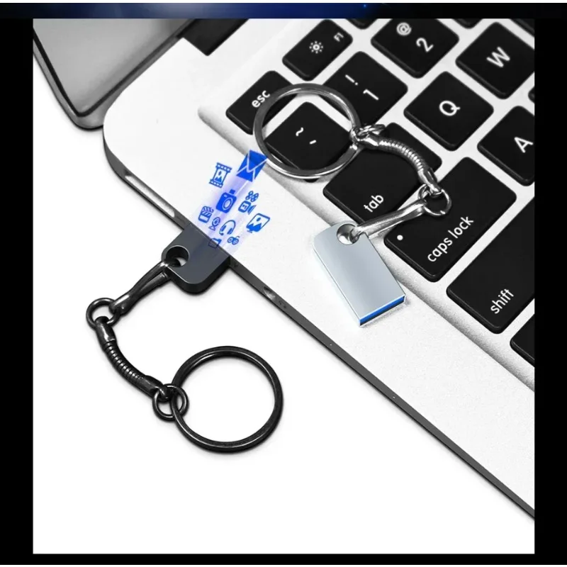 Original Xiaomi 3.0 Quick Transmission Waterproof Metal Case 2TB Portable External Hard Drive External Hard Drive Storage Device