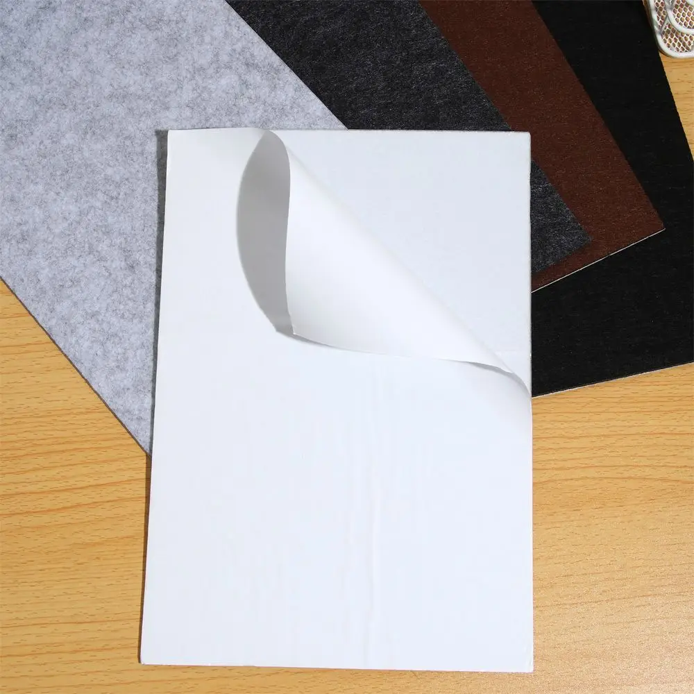 3/5mm DIY Cutting Home Bumper Table Sofa Chair Fittings Anti-slip Mat Anti Noisy Furniture Leg Felt Pads Floor Protector