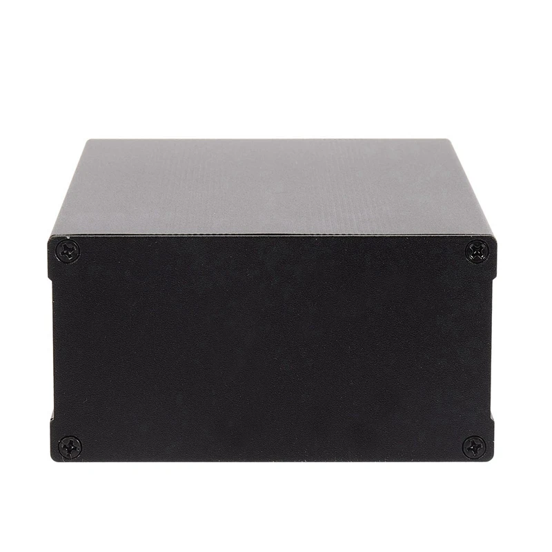 2X Black Aluminum Box Enclosure Case Circuit Board Project Electronic 150X105x55mm For Data Board Power Supply Units