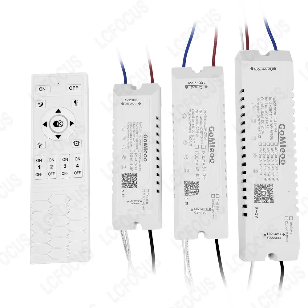 22-30V APP LED Driver GM-LXTM 2 Color Intelligent Power Supply 600mA 1200mA 1500mA 1800mA 2400mA 2700mA 3000mA For Ceiling Lamp
