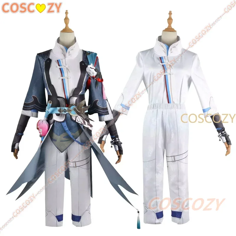 Yanqing-disfraz de Honkai Star Rail para hombre, traje de Cosplay, Yan qing, para Halloween