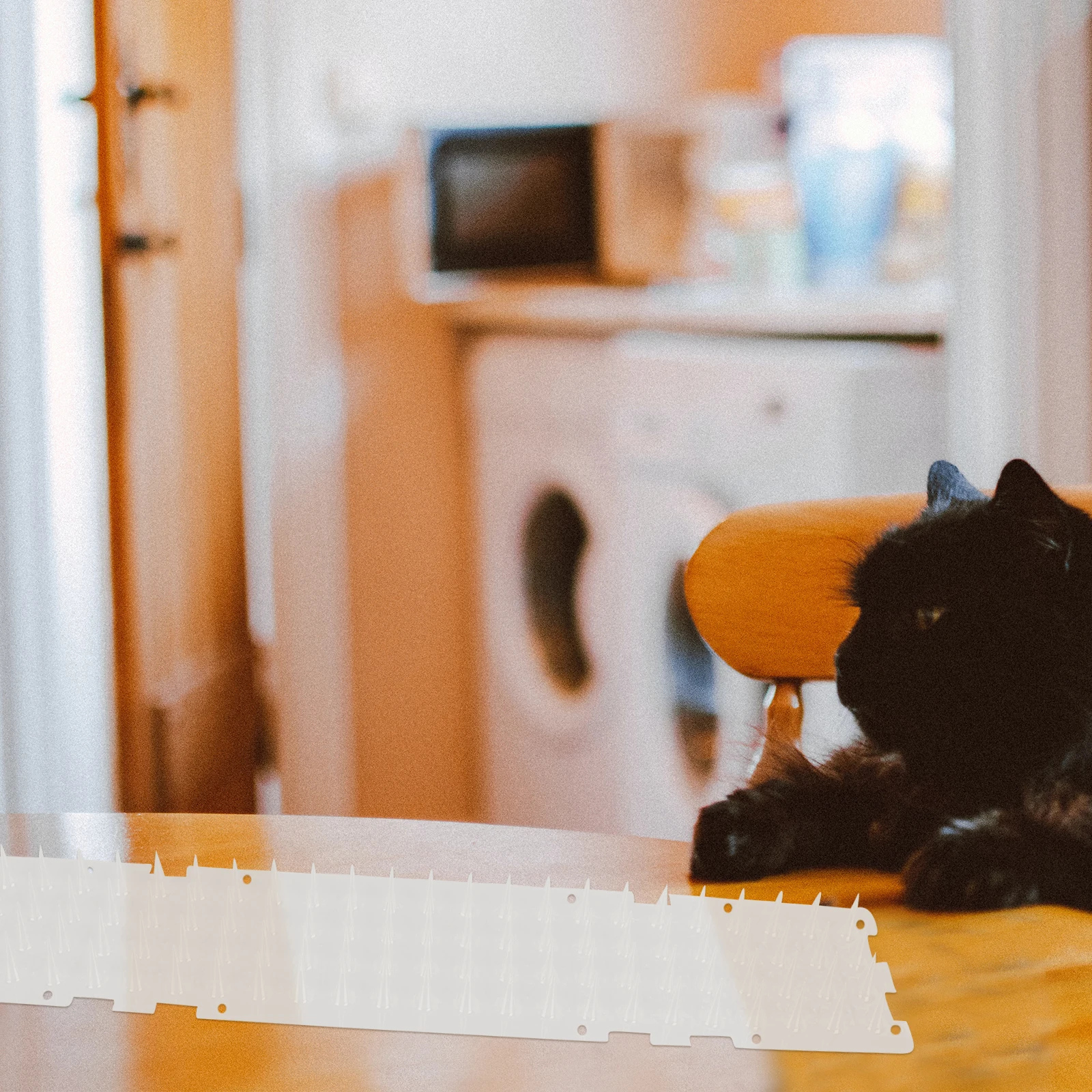 

10pcs Anti-Cat Mat Cat Scat Mat Deterrent Spike Mats For Couch Protection Plastic Cat Repellent Mats For Indoor