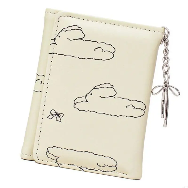 Stylish Korean Rabbit and Bows Wallet for Fashion Ladies PU Leather Purse 547A