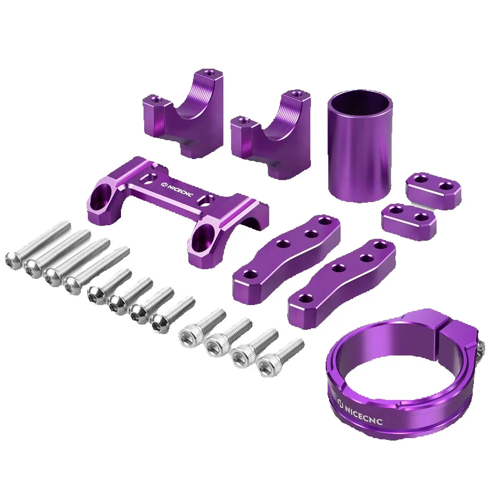 AliExpress NICECNC For Surron light bee X S L1E Segway X160 X260 Sur-ron Dirt Bike Front Handlebar Bar Riser Mount Bracket & Head Tube Frame Brace