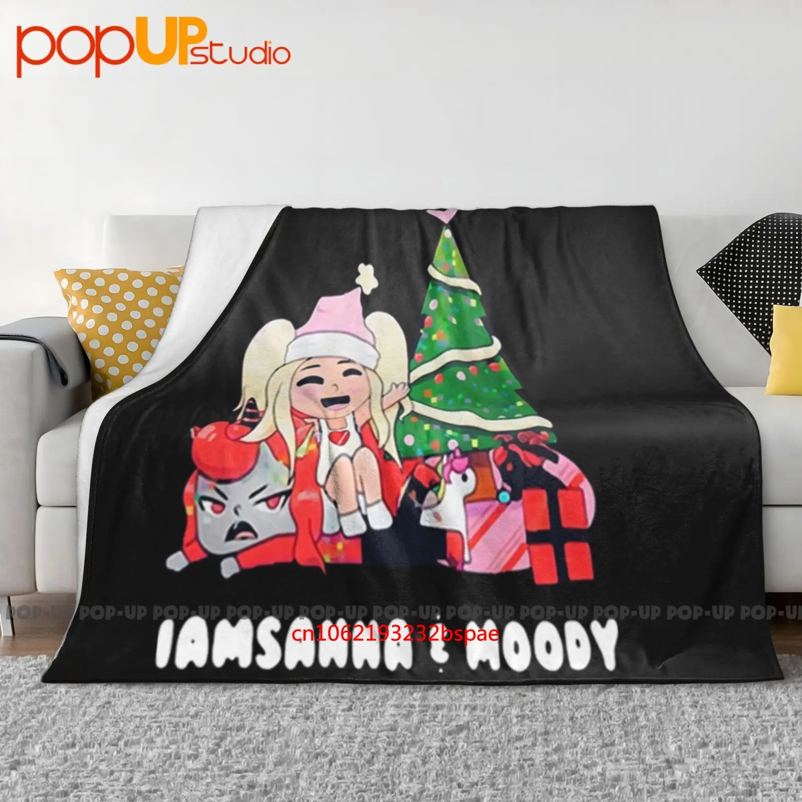 Sanna Iamsanna E Moody Christmas Ultra-Soft Blanket Quilt Winter Sofa Cover Bed Covers