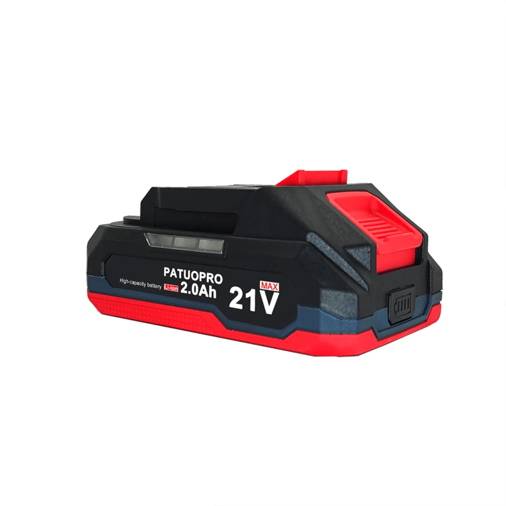 Imagem -04 - Patuopro 18v 21v 2.0 4.0 6.0ah Bateria de Lítio Recarregável para Makita 18v Ferramentas Elétricas Chave sem Fio Serra Broca Moedor Ventilador