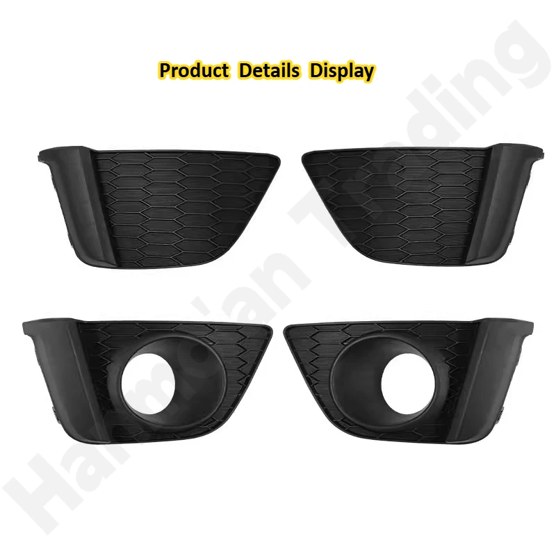 

for Honda Fit 2014 2015 2016 2017 Front fog light frame/front bumper anti fog light frame/fog lampshade with bright strip