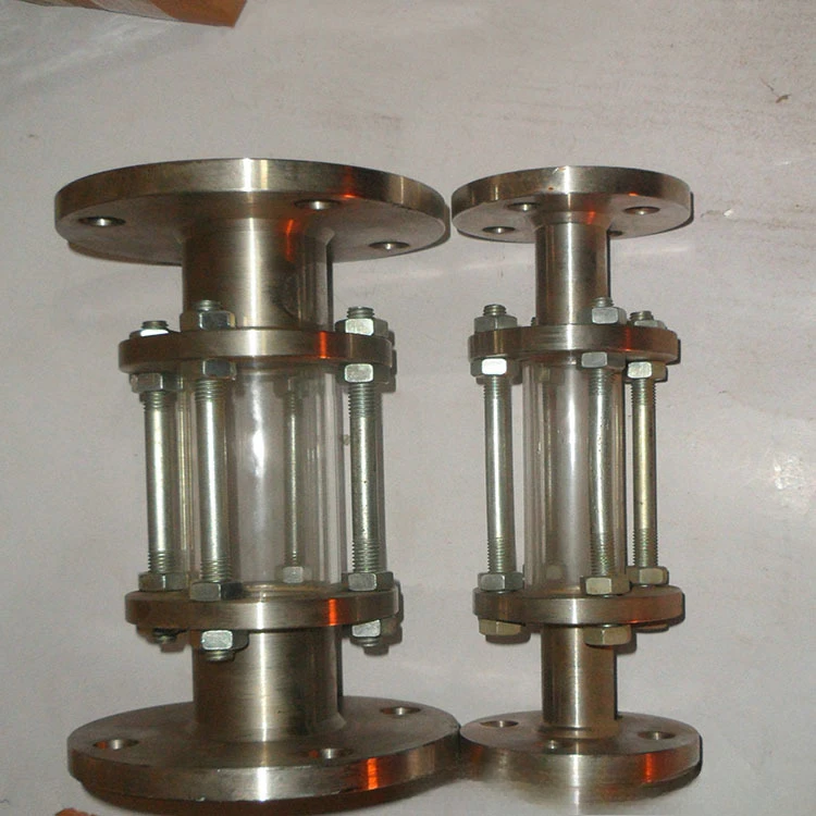Stainless steel sight glass 304 pipe flange sight cup, carbon steel glass flange HGS07-126