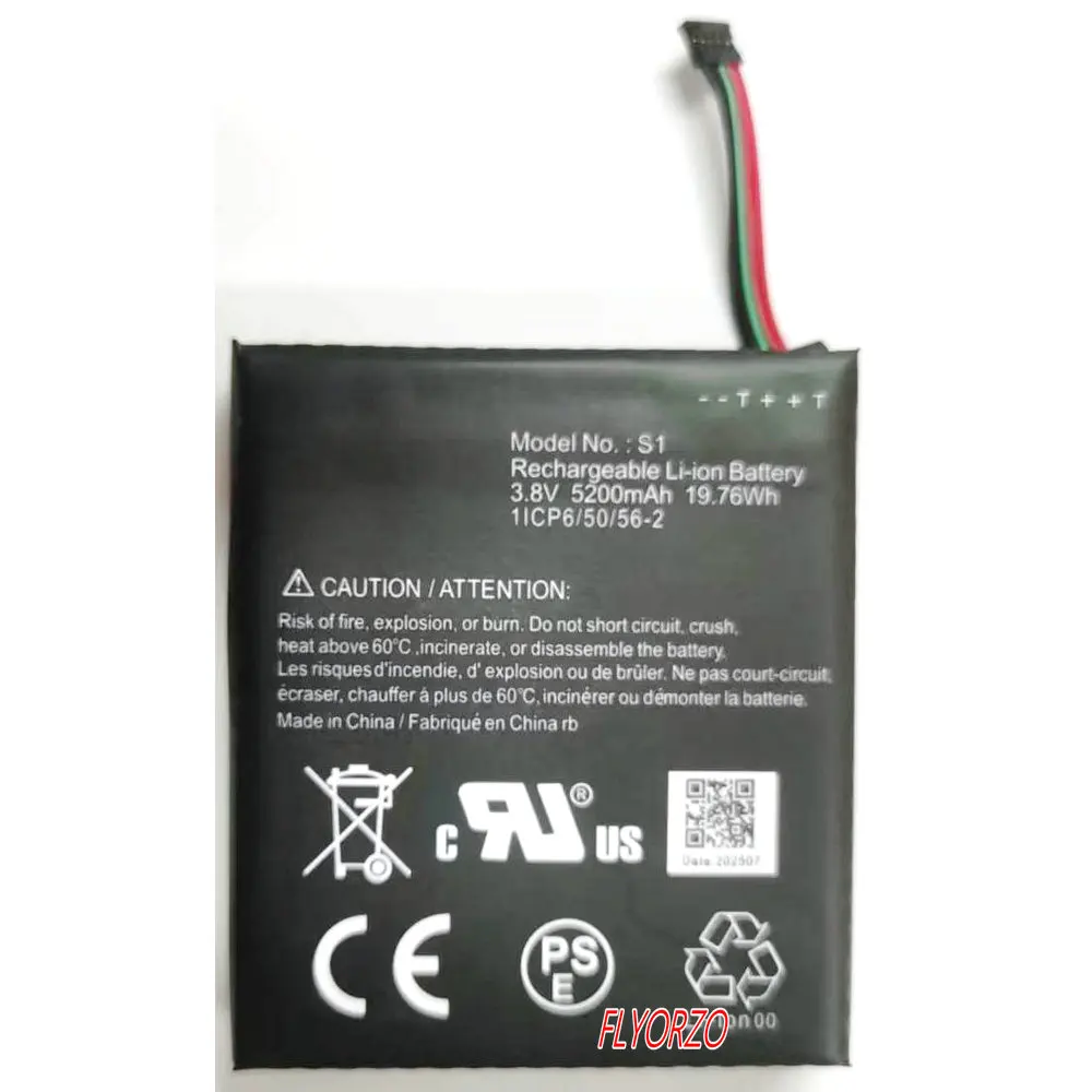 

New Ring S1 Video Doorbell Generation Replacement Battery 1ICP6/50/56-2