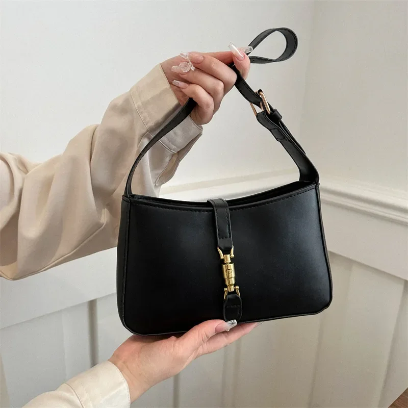 Textured commuter women's shoulder bag women's  spring new versatile ins messenger bag temperament small square bag tide