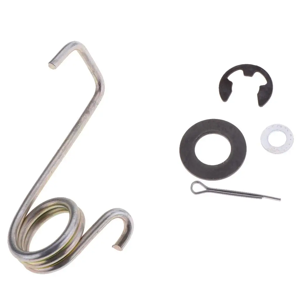 Motorcycle Brake Lever Kit Black Metal Rear Pedal Rod Durable Part for Yamaha PW80 General Purpose