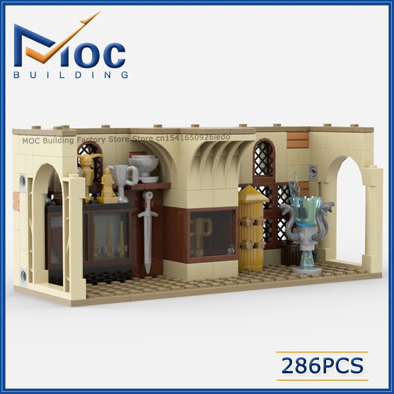 MOC Serie di film classici Scena Modulare Trofeo Camera Modello Building Blocks Collezione Display Giocattoli Fai da te Assemblare Mattoni Regali di Natale