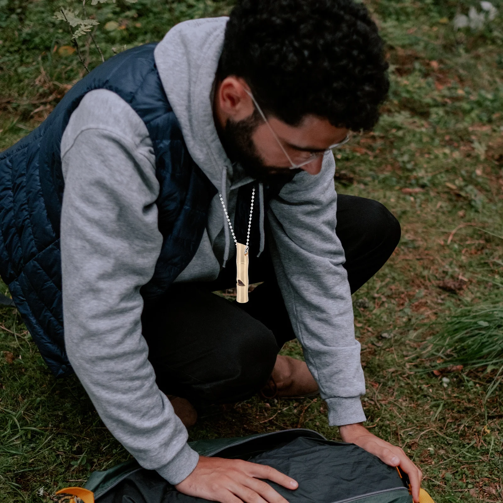 1 قطعة النحاس خمر عالية صافرة بقاء البحث في حالات الطوارئ مساعدة بصوت عال التدريب صافرة أدوات البحث في الهواء الطلق