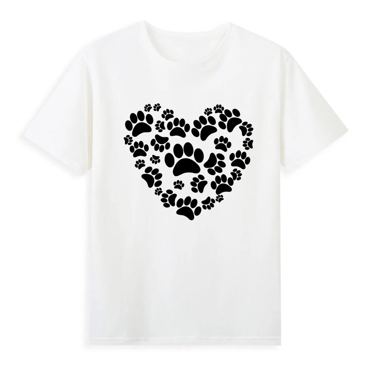 Love Cat Claw T-shirt Summer Short Sleeve Casual Clothing For Women Brand Good Quality Top Tees A078