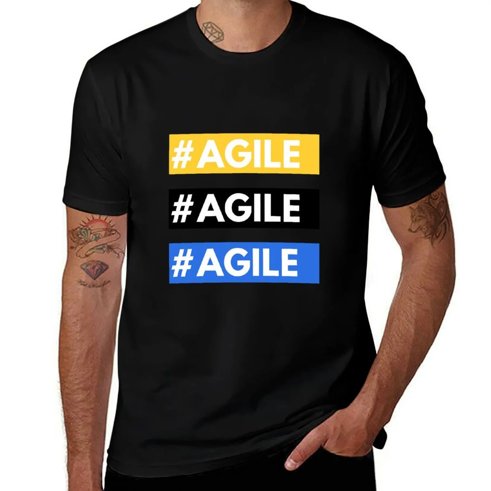 Agile Set T-Shirt Casual Everyday Wear T-Shirt