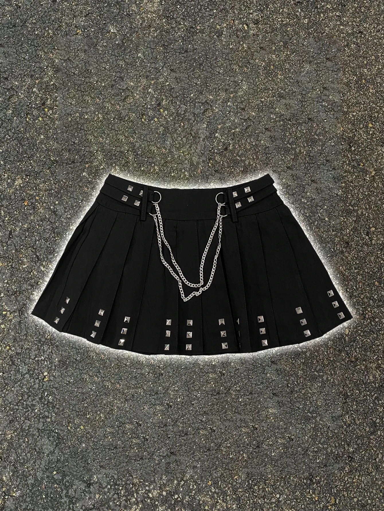 

Нишевый дизайн, новинка лета 2025, полуюбка, горячая бриллиантовая цепочка, мастерство, средняя талия, трапециевидный стиль, резка