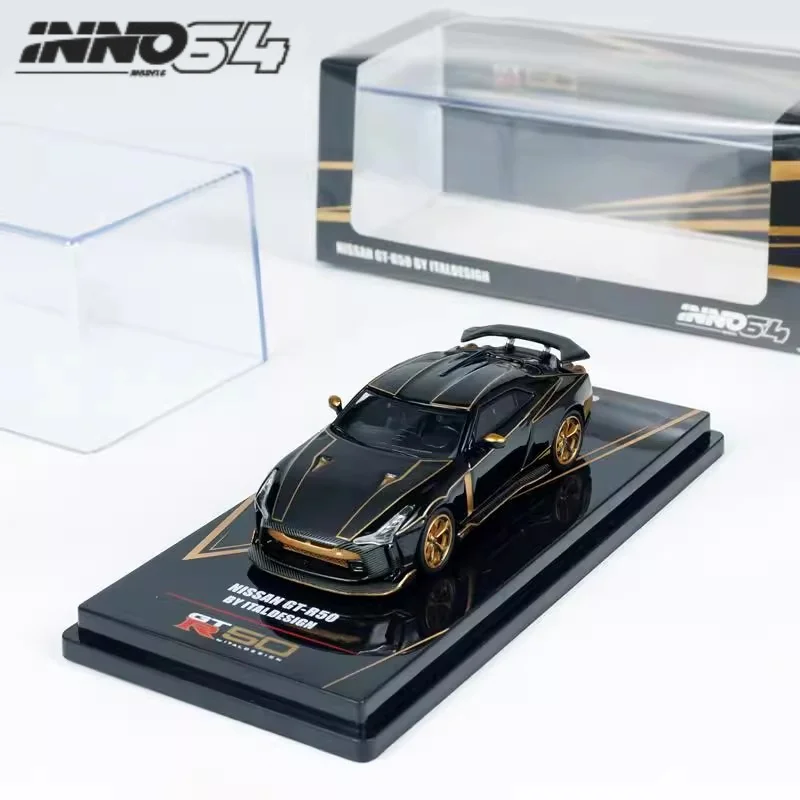 1:64 Nissan GTR R50 By ITALDESIGN alloy die-cast miniature simulation model, adult decoration, boy toys,children's holiday gifts