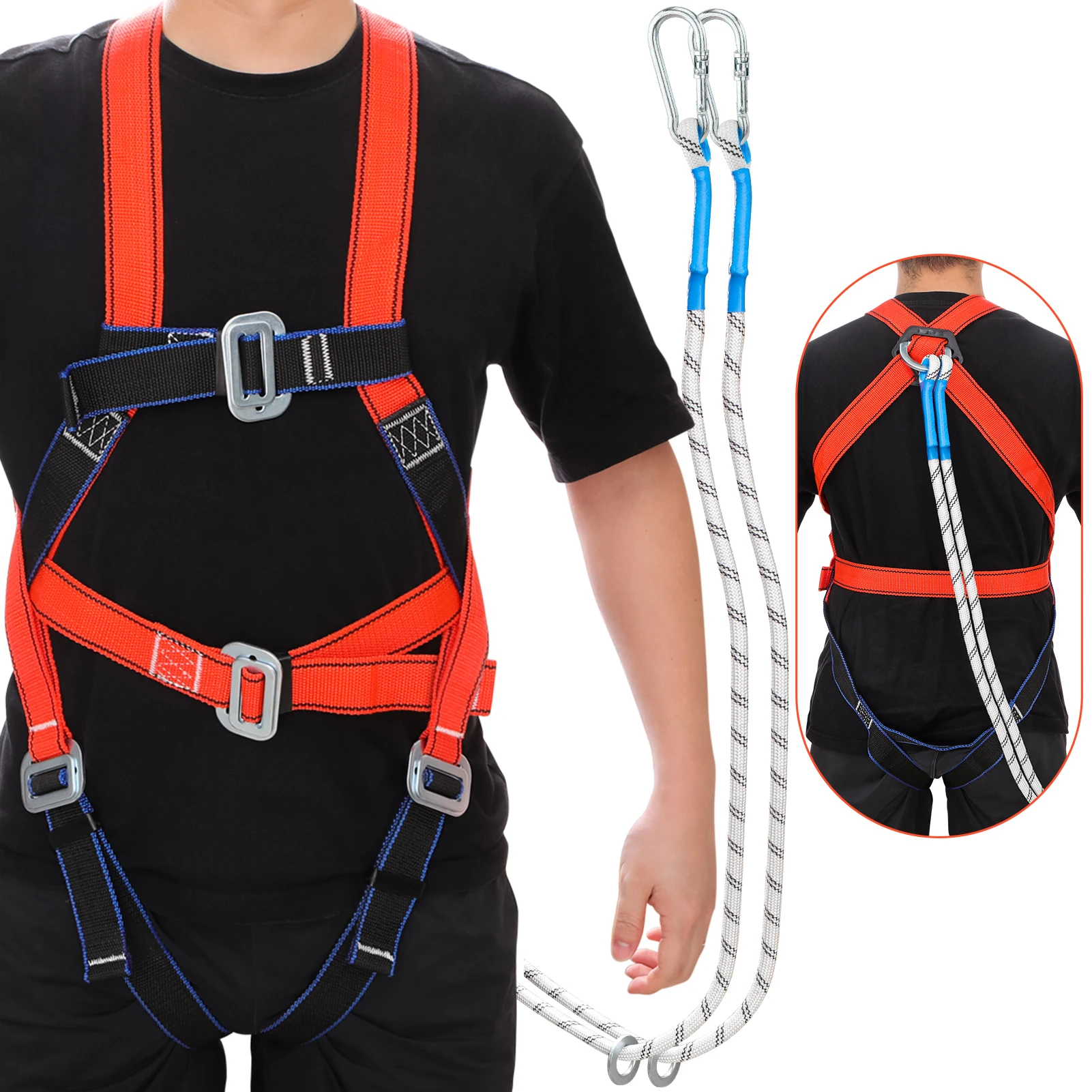 

Fall Arrest Safety Harnesses Fall Durable Polypropylene Fibre Material for High-altitude Operations