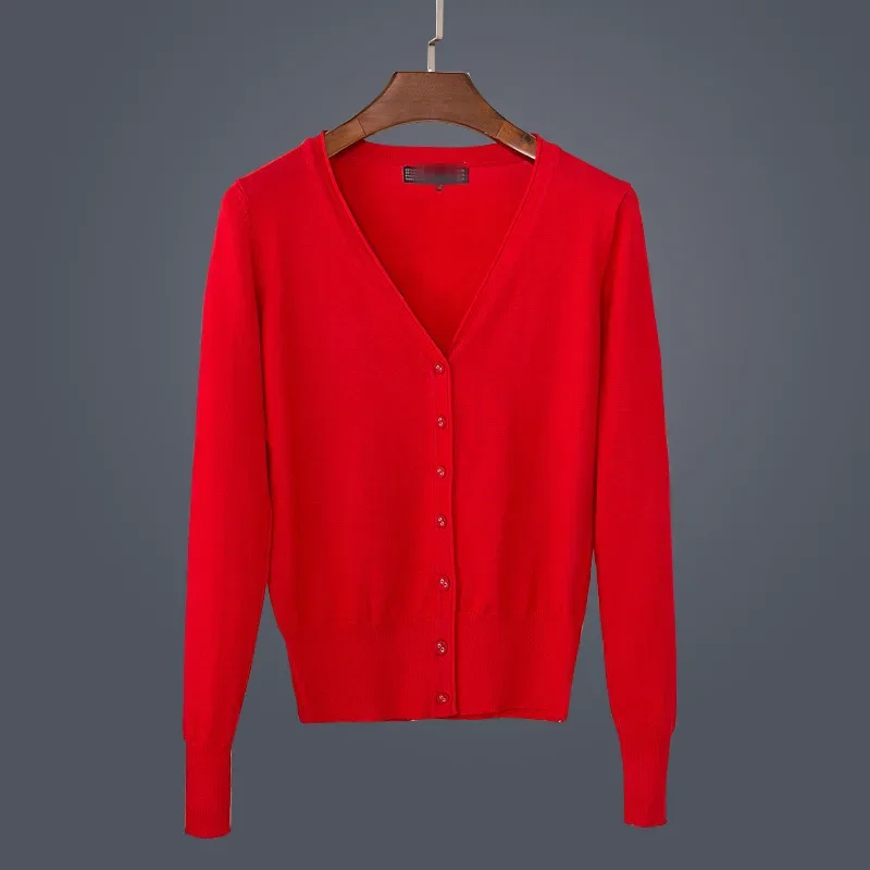 Maglione da donna maglione da donna top lavorato a maglia manica lunga scollo a v sciolto taglia 4xl 5xl 6xl maglione Cardigan donna Casual