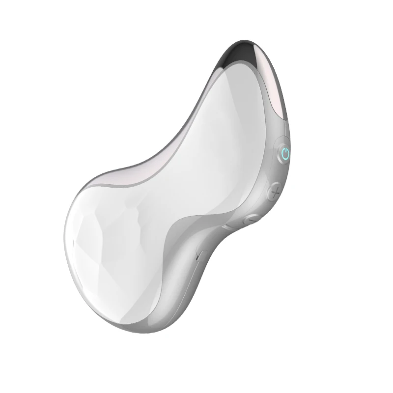 Smart Library Gesicht Vibrierende V-Form Guasha Schaben Massage Werkzeug Elektrische Gua Sha Board Pflege Facelifting Anti Aging