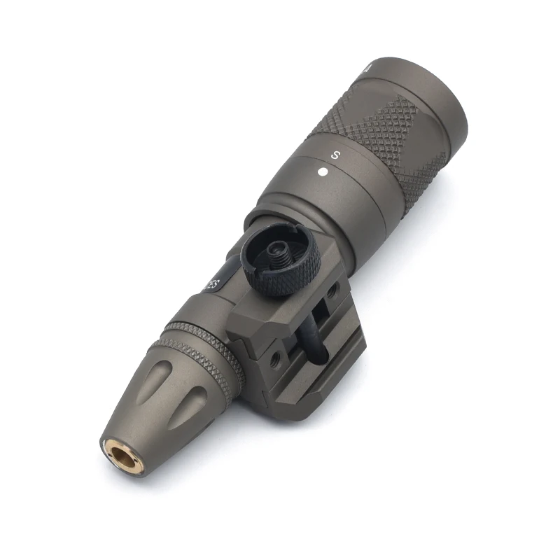 Tactical Crane Type Interface Flashlight Tailcap For Surefire M300 M600 Series OKW PLHV2 Weapon Light