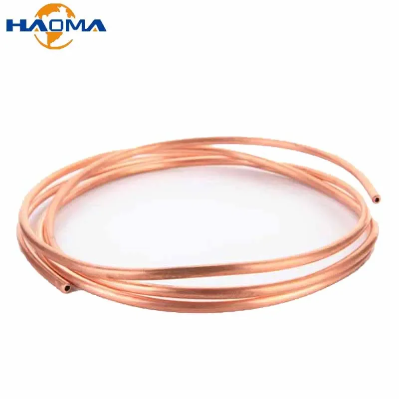 

0.5/1Meter 99.9% T2 Red Copper Wire Pipe Copper Tube Coil Soft Air Conditioning Oil Water Cooling Outside Diameter 2-10mm