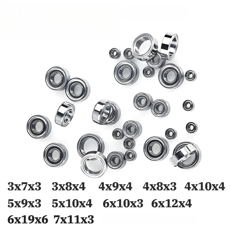 5Pcs Mini Bearings Assortment Kit 683 693 MR84 684 MR104 MR95 MR105 MR106 MR126 626 MR117 – For RC Motor Drone Skateboard DIY