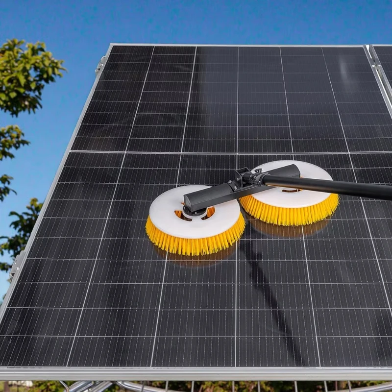 

3.5 Meter Electric Rotating Single Disc Solar Panel Cleaning Brush Solar Photovoltaic Panel Cleaning Brush