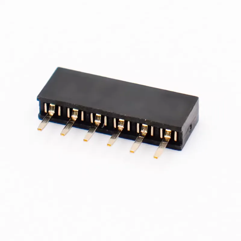 10PCS 2.0mm Female Single Row Pin Header 2/3/4/5/6/7/8/9/10/11/12/13/14/15/16/20/40P 2.0 Stright Pin Strip PCB Connector