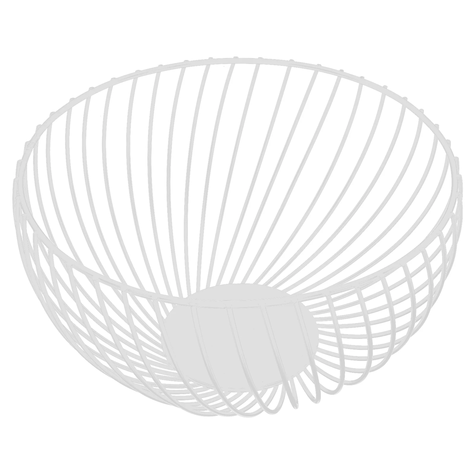 

Basket Iron Hollow Design Kitchen Storage Organizer Vegetable Egg Storage Container Container Desktop Decor Basket