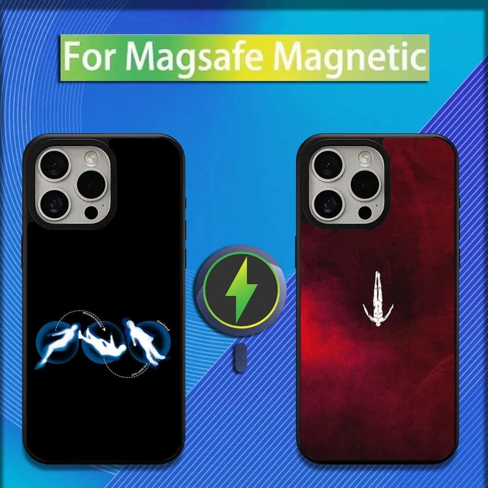 DJ A-Afterlife Anyma Phone Case For iPhone 16,15,14,13,12,11,Plus,Pro,Max,Mini Magsafe Magnetic Wireless Charging